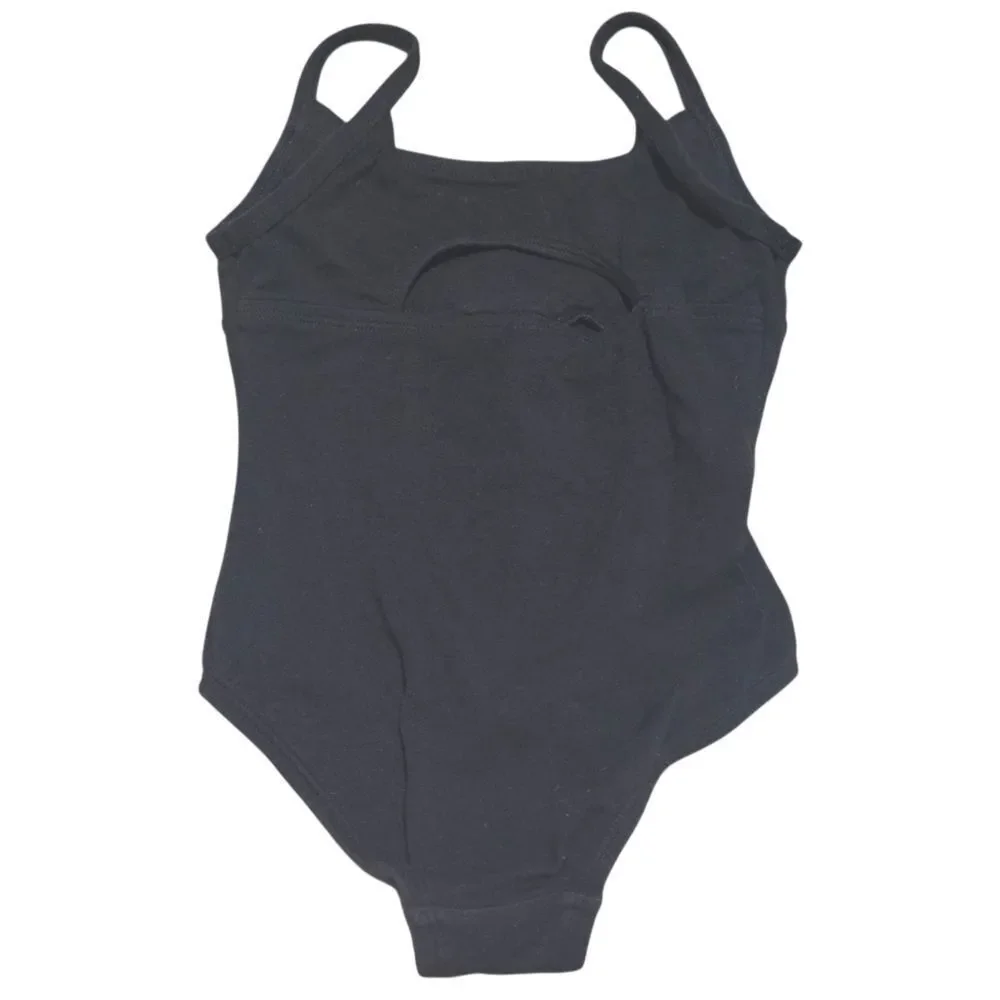 Girls Black Dance Leotards 2 Pc Bundle